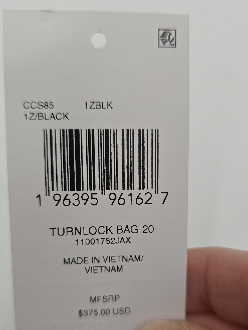 💥NWT💥Coach Twin Turnlock 20, Loved Leather - Picture 16 of 16